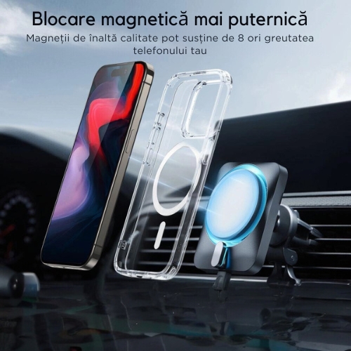 Husa Protectie Silicon MagSafe Design Modern GBG36 -Pui-Iphone 15 - 4 | YEO